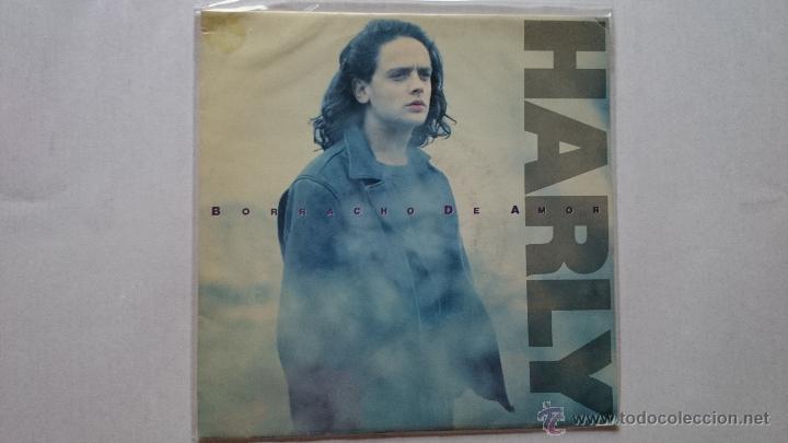 Discos de vinilo: HARLY - BORRACHO DE AMOR (PROMO 1993) - Foto 1