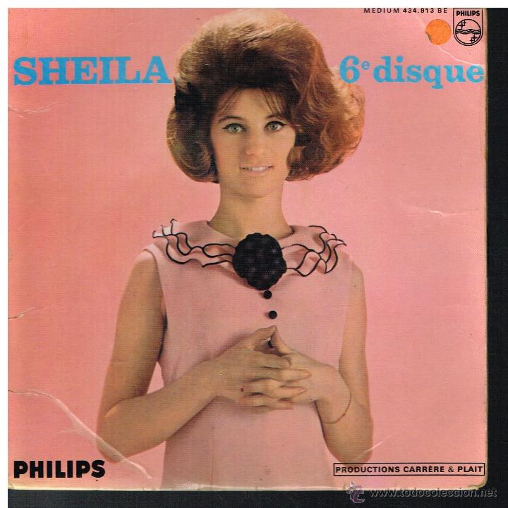 Discos de vinilo: Sheila - 6 disque - Ep - Editado en Francia - Foto 1