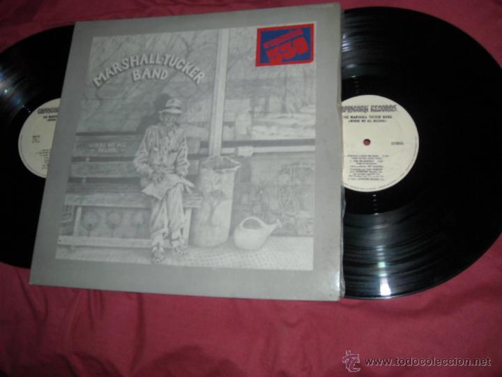 Discos de vinilo: MARSHALL-TUCKER BAND - WHERE WE ALL BELONG - LP DOBLE CAPRICORN SPAIN1974 ver fotos