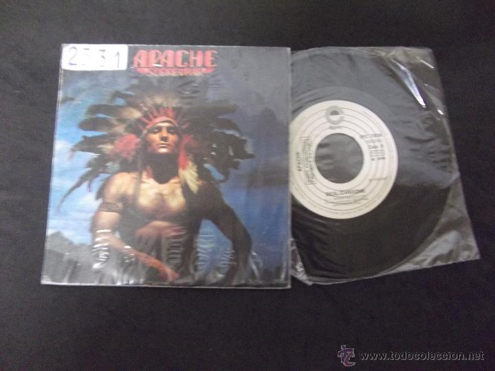 Vinyl-Schallplatten: APACHE-DISCO SINGLE-45RPM-SG7-SOBREVIVIR-DESLIZANDOME-1979-PROMOCIONAL