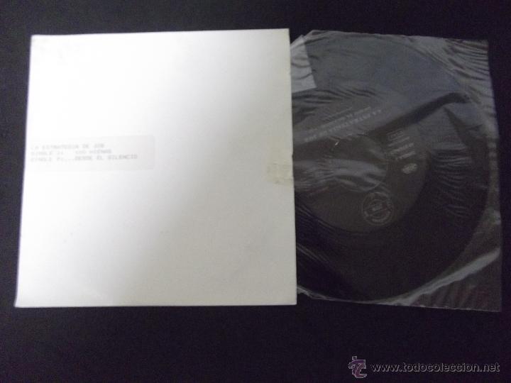 Vinyl-Schallplatten: LA ESTRATEGIA DE JOB-DISCO SINGLE-45RPM-SG7-100 HIENAS-DESDE EL SILENCIO-DISCO PROMOCIONAL