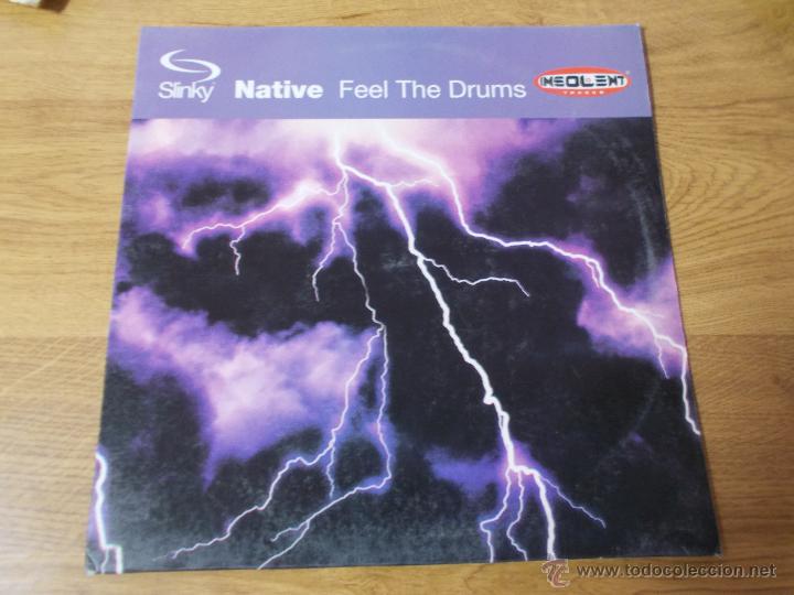 Discos de vinilo: NATIVE. FEEL THE DRUMS - Foto 1