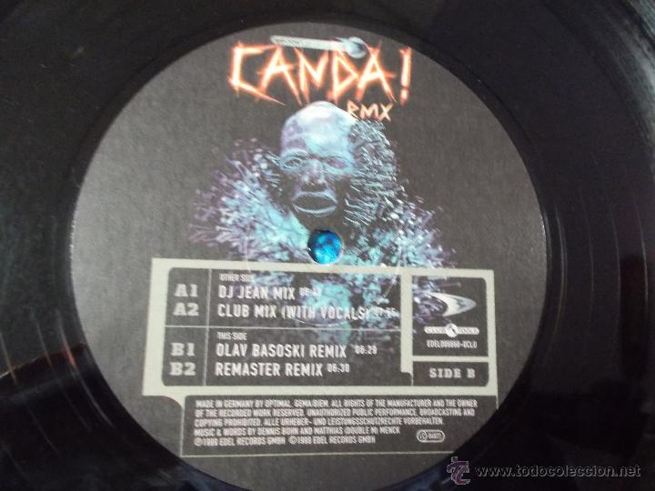 Discos de vinilo: CANDA RMX.. MAXI 12  EDICION ALEMANA - Foto 2