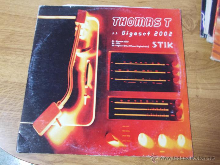 Discos de vinilo: THOMAS T.  GIGASET 2002 MAXI 12 - Foto 1