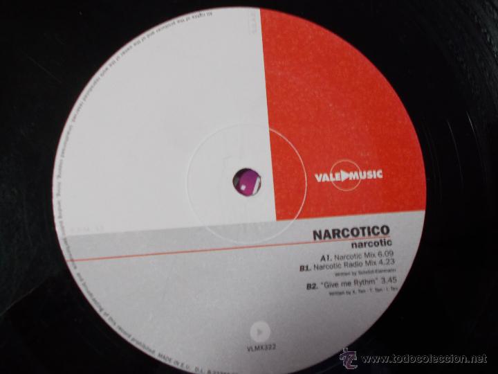 Discos de vinilo: NARCOTICO. NARCOTIC MAXI 12 - Foto 2