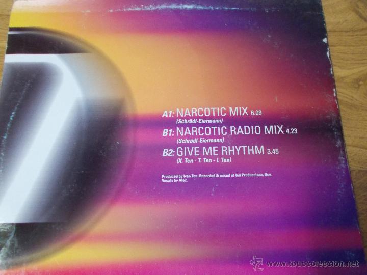 Discos de vinilo: NARCOTICO. NARCOTIC MAXI 12 - Foto 3