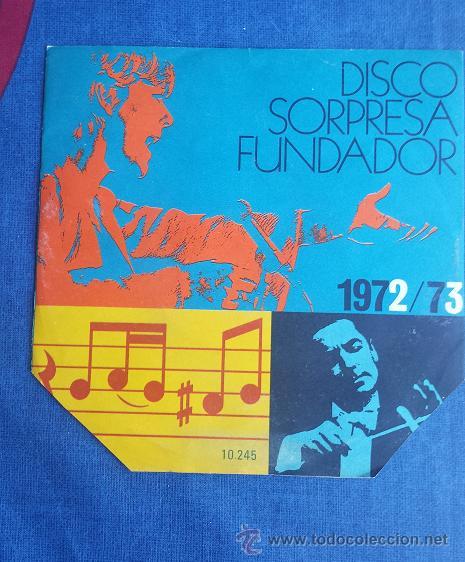 Discos de vinilo: Disco Fundador single vinilo - Los Albas - 1972 - Foto 1