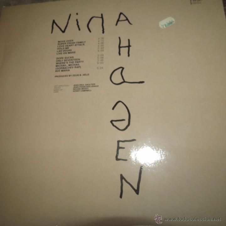 Discos de vinilo: NINA HAGEN - Foto 2