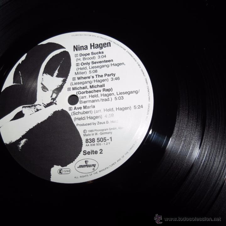 Discos de vinilo: NINA HAGEN - Foto 4