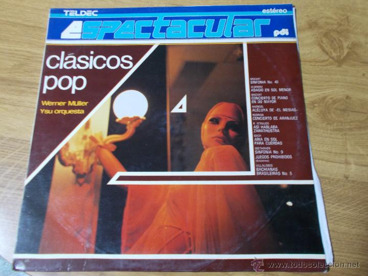 Discos de vinilo: ESPECTACULAR.CLASICOS POP