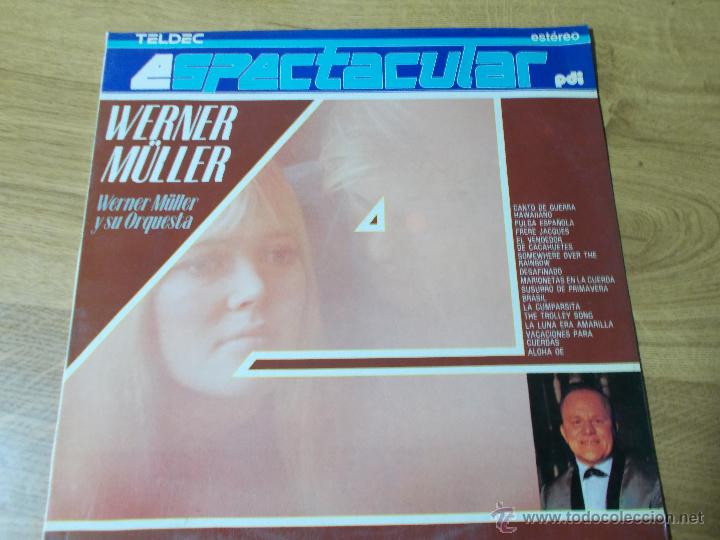 Discos de vinilo: ESPECTACULAR.WERNER  MULLER - Foto 1