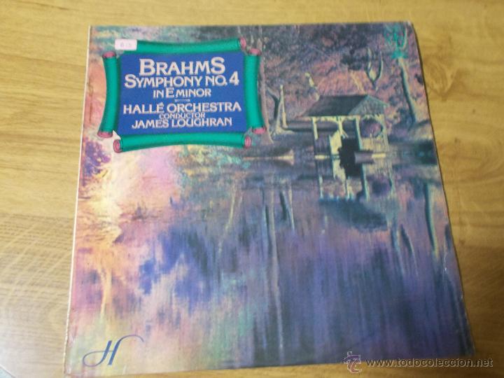 Discos de vinilo: BRAHMS SYMPHONY N&ordm; 4 IN E MINOR..EDICION INGLESA - Foto 1