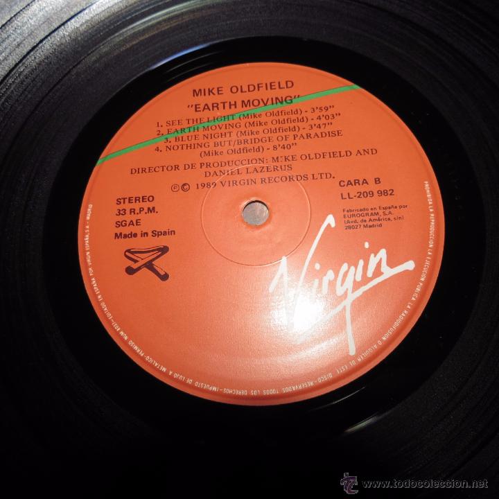 Discos de vinilo: mike olfield - earth moving - Foto 3