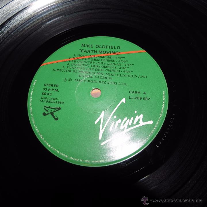 Discos de vinilo: mike olfield - earth moving - Foto 4