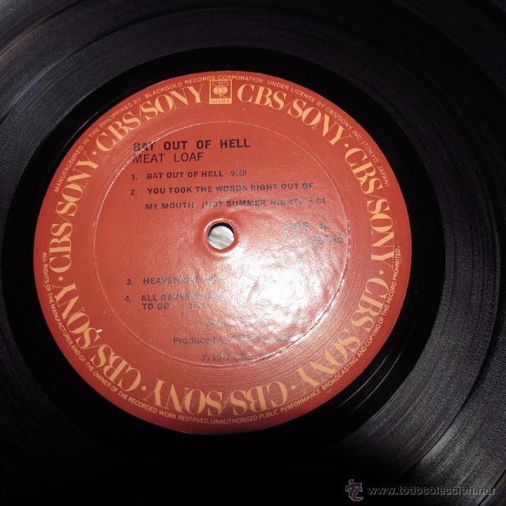 Discos de vinilo: meat loaf - bat out of hell - Foto 3