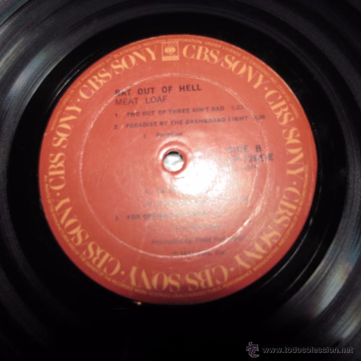 Discos de vinilo: meat loaf - bat out of hell - Foto 4