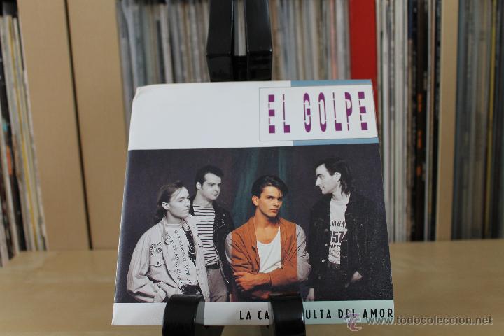 Vinyl records: EL GOLPE SG LA CARA OCULTA DEL AMOR 80'S PROMO RADIO INSERT