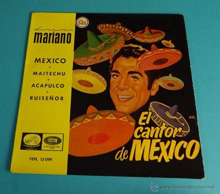 Discos de vinilo: LUIS MARIANO. EL CANTOR DE MÉXICO - Foto 1 - 54725811