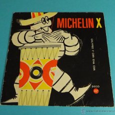 Discos de vinilo: MICHELIN X. CALYPSO Y CHA CHA CHA. DISCO CON PUBLICIDAD NEUMÁTICOS MICHELIN