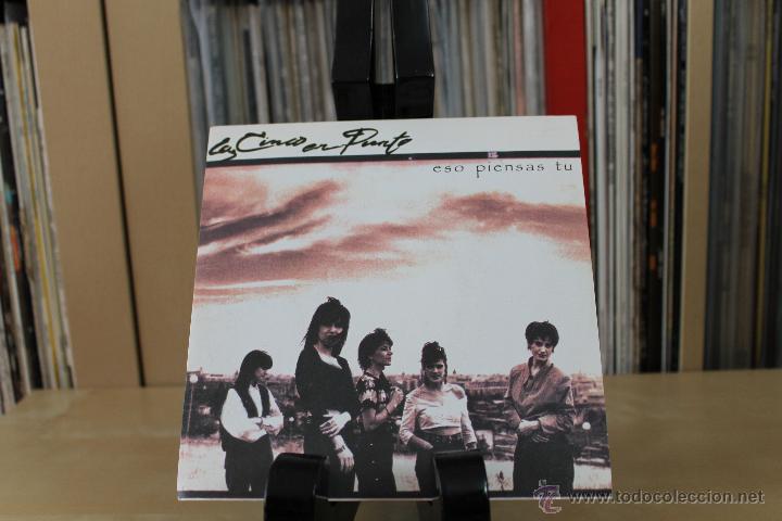 Vinyl records: LAS CINCO EN PUNTO SG ESO PIENSAS TU 80'S PROMO