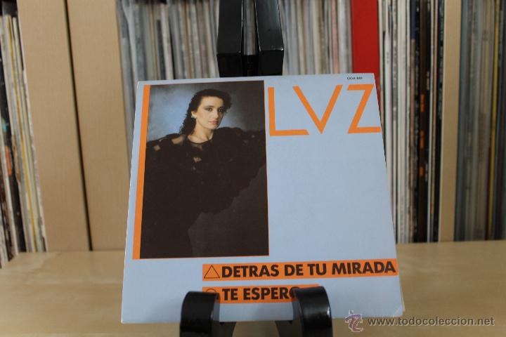 Vinyl records: LUZ SG DETRAS DE TU MIRADA 80'S PROMO