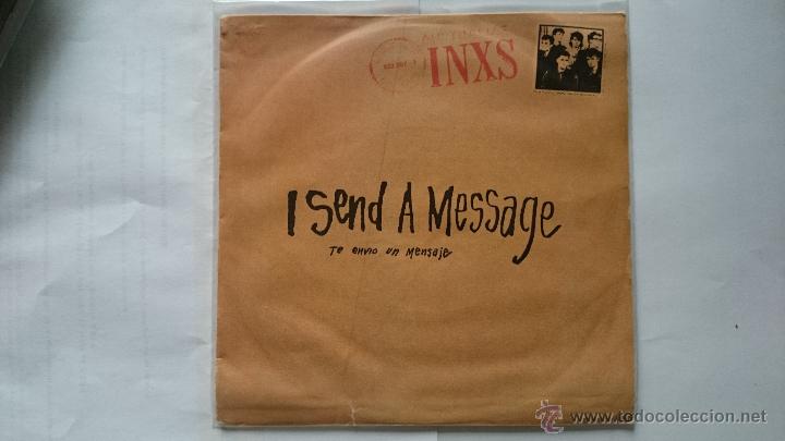 Discos de vinilo: INXS - I SEND A MESSAGE (TE ENVIO UN MENSAJE) / MECHANICAL (1984) - Foto 1