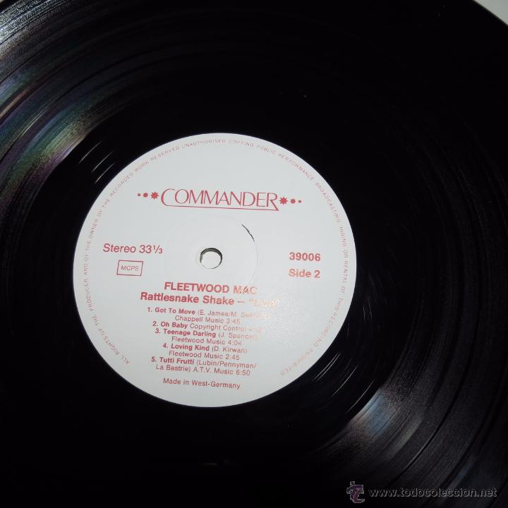 Discos de vinilo: fleetwood mac - rattlesnake shake live - Foto 4
