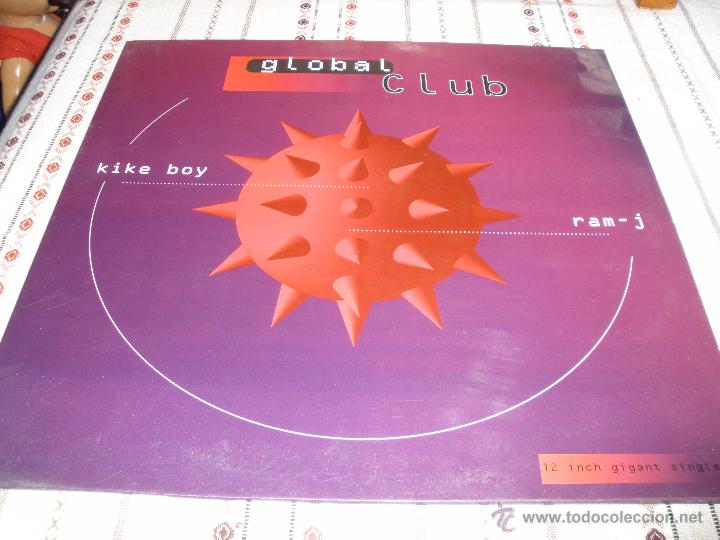 Discos de vinilo: KIKE BOY & RAM J - Global club - Foto 1