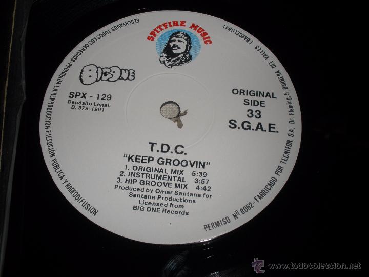 Discos de vinilo: T D C - KEEP GROOVIN - Foto 2