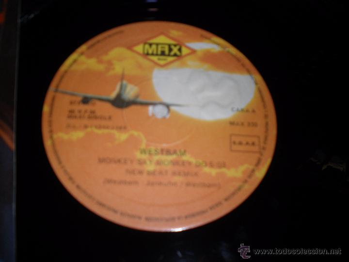 Discos de vinilo: WESTBAM - MONKEY SAY MONKEY DO - Foto 2