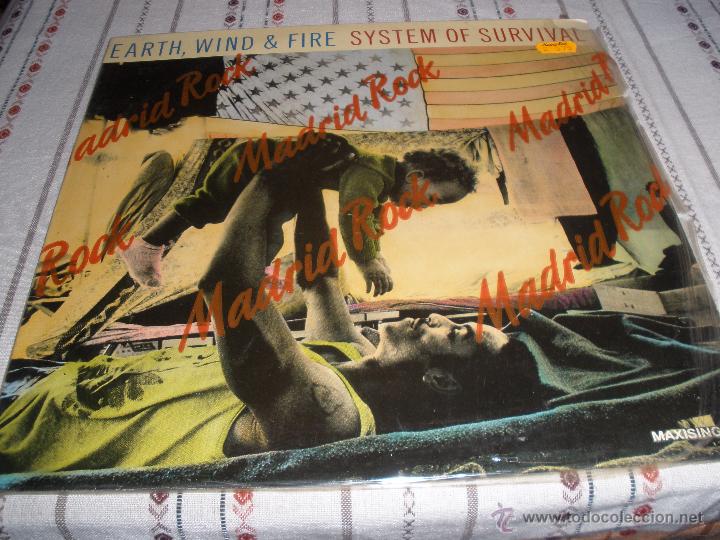 Discos de vinilo: EARTH, WIND & FIRE - SYSTEM OF SURVIVAL - Foto 1