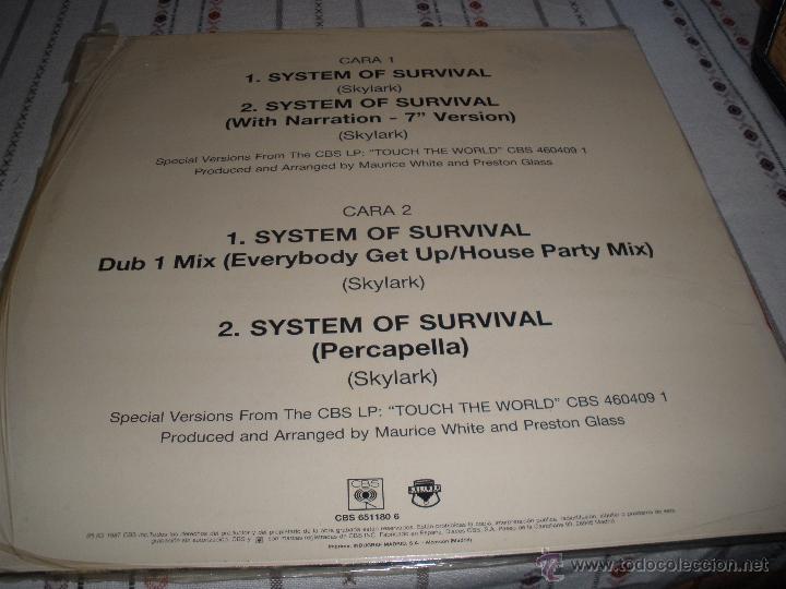 Discos de vinilo: EARTH, WIND & FIRE - SYSTEM OF SURVIVAL - Foto 3