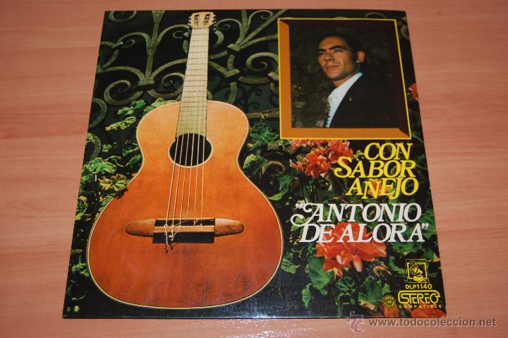 Discos de vinilo: LP DISCO VINILO ANTONIO DE ALORA CON SABOR A&Ntilde;EJO - Foto 1