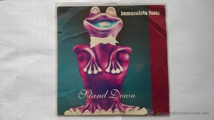 Discos de vinilo: IMMACULATE FOOLS - STAND DOWN (PROMO 1992) - Foto 1