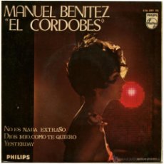 Discos de vinilo: PEPE NIETO Y SU ORQUESTA – MANUEL BENITEZ EL CORDOBES - EP SPAIN 1966 - PHILIPS 436399 PE - BEATLES