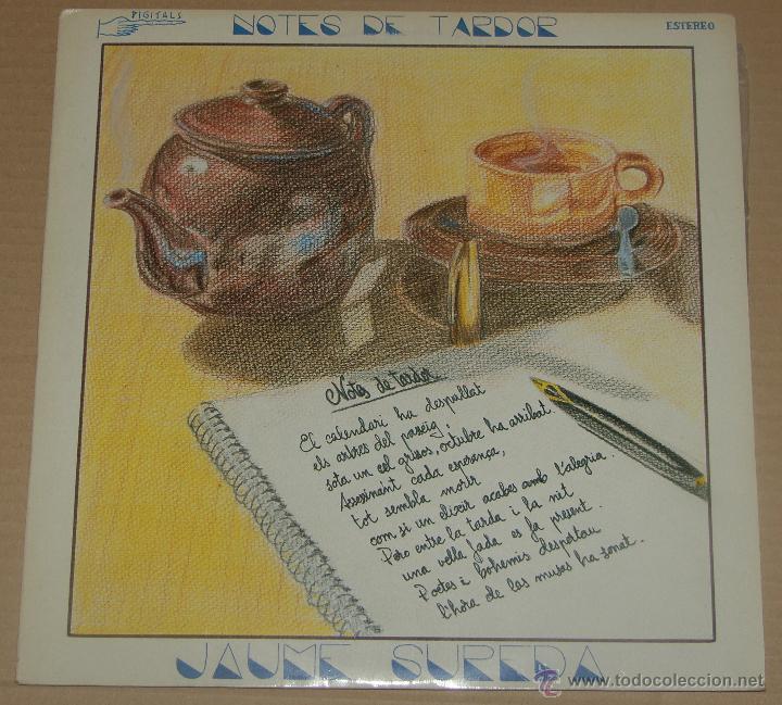 Discos de vinilo: JAUME SUREDA - NOTES DE TARDOR - BLAU 1985 - Foto 1