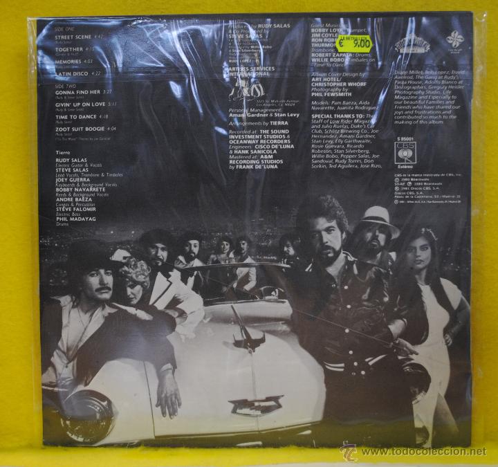 Discos de vinilo: TIERRA - CITY NIGHTS - LP - Foto 2