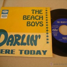 Discos de vinilo: THE BEACH BOYS SINGLE 45 RPM DARLIN` CAPITOL ESPAÑA 1968