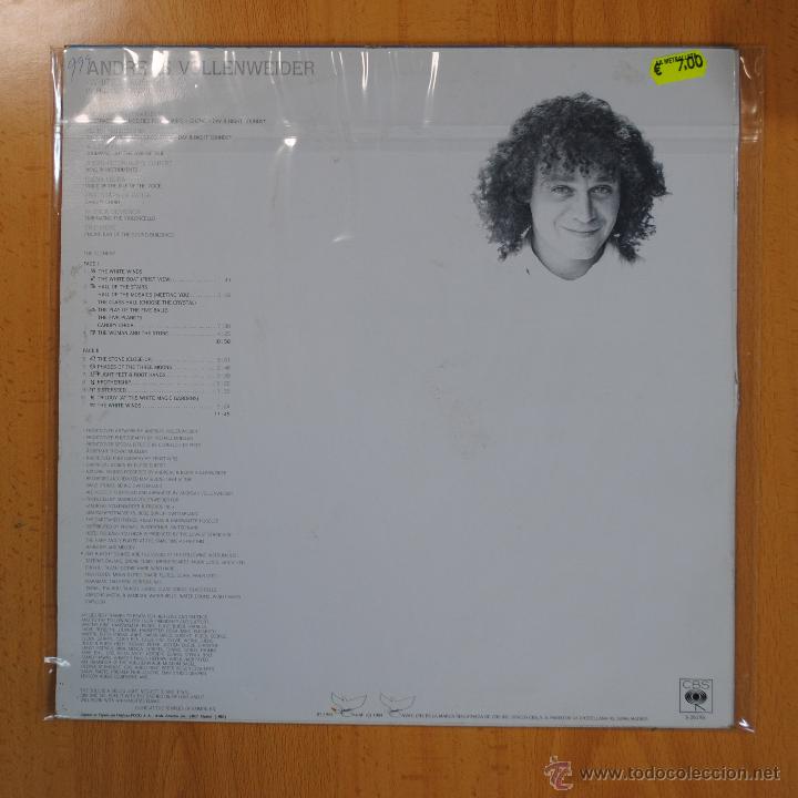 Discos de vinilo: ANDREAS VOLLENWEIDER - WHITE WINDS - LP - Foto 2