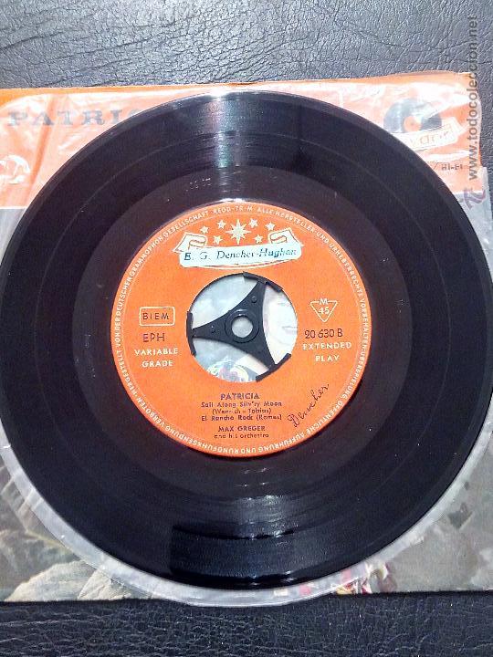Discos de vinilo: EP PATRICIA - BERT K&Auml;MPFERT - MAX GREGER - POLYDOR. - Foto 6