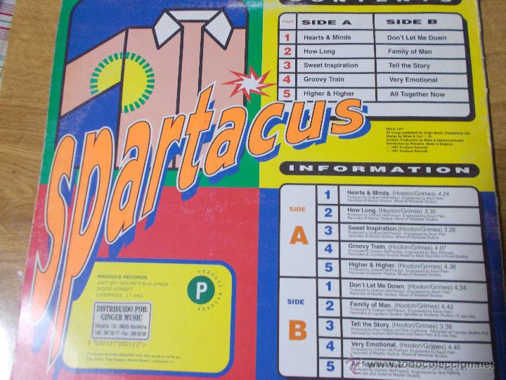 Discos de vinilo: SPARTACUS. MORE POWER. CONTIENE 2 LPS - Foto 3
