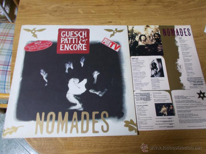Discos de vinilo: GUESCH PATTI. ENCORE. NOMADES - Foto 1