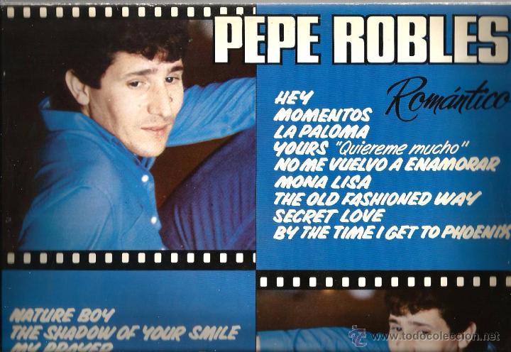 Discos de vinilo: LP PEPE ROBLES : ROMANTICO - Foto 1