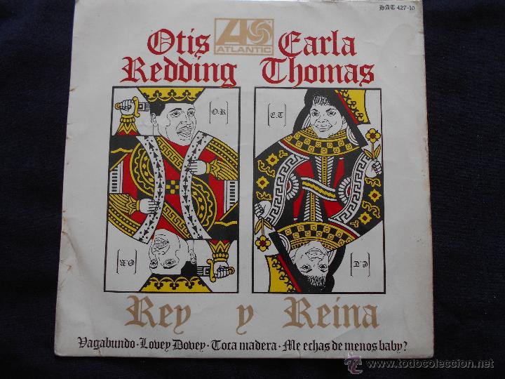Discos de vinilo: OTIS REDDING & CARLA THOMAS // VAGABUNDO - TOCA MADERA + 2 - Foto 1