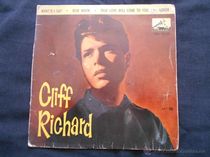 Discos de vinilo: CLIFF RICHARD // WHAT&acute;D I SAY + 3 - Foto 1