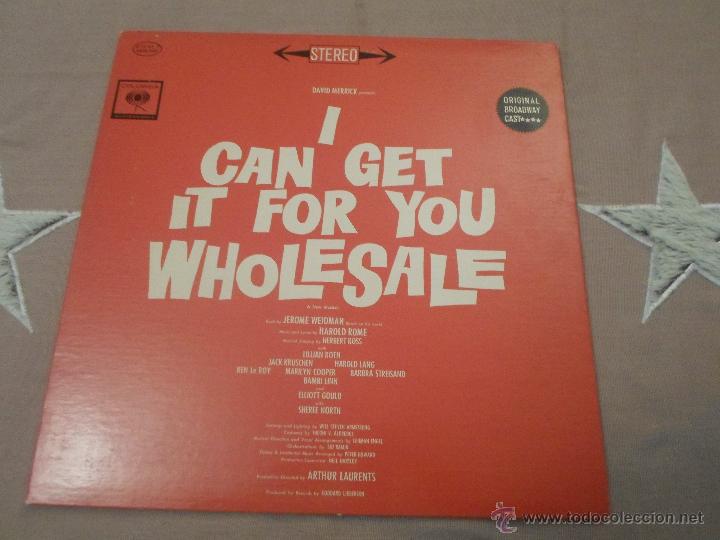Discos de vinilo: I CAN GET IT FOR YOU WHOLESALE - BSO - Foto 1