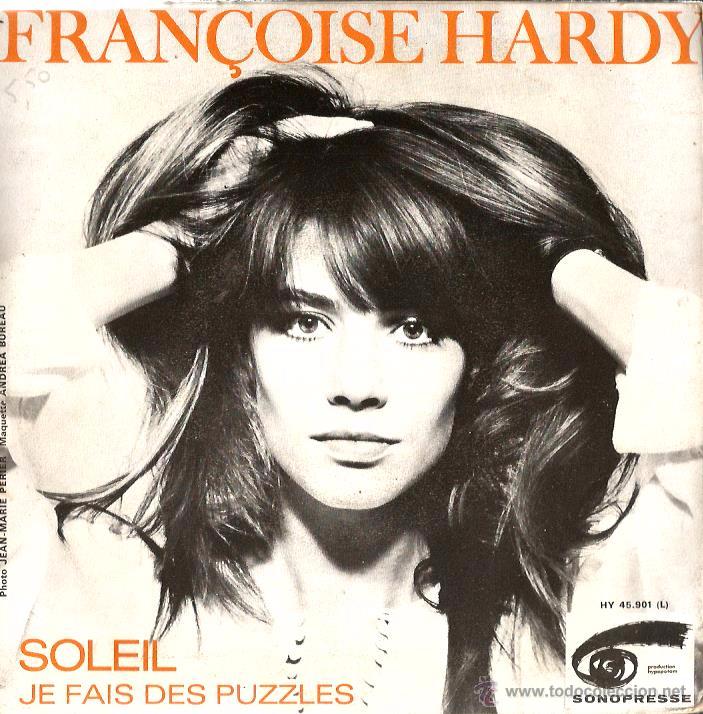 Discos de vinilo: SG FRAN&Ccedil;OISE HARDY : SOLEIL - Foto 1