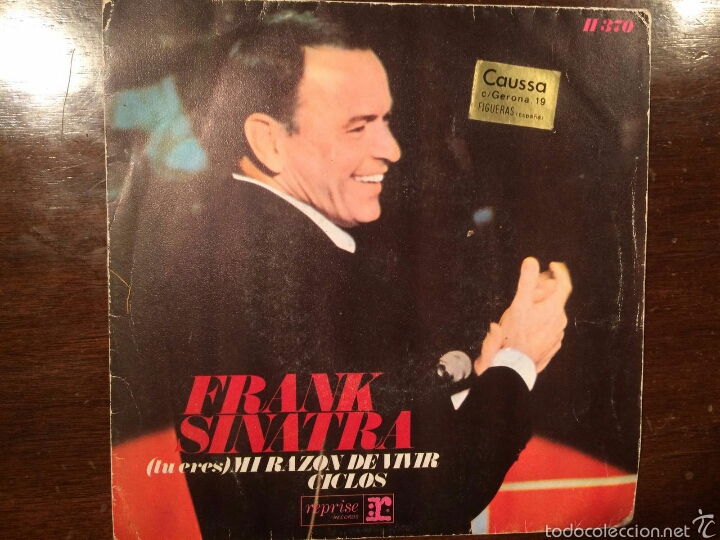 Discos de vinilo: FRANK SINATRA -MI RAZON DE VIVIR-1968 - Foto 1