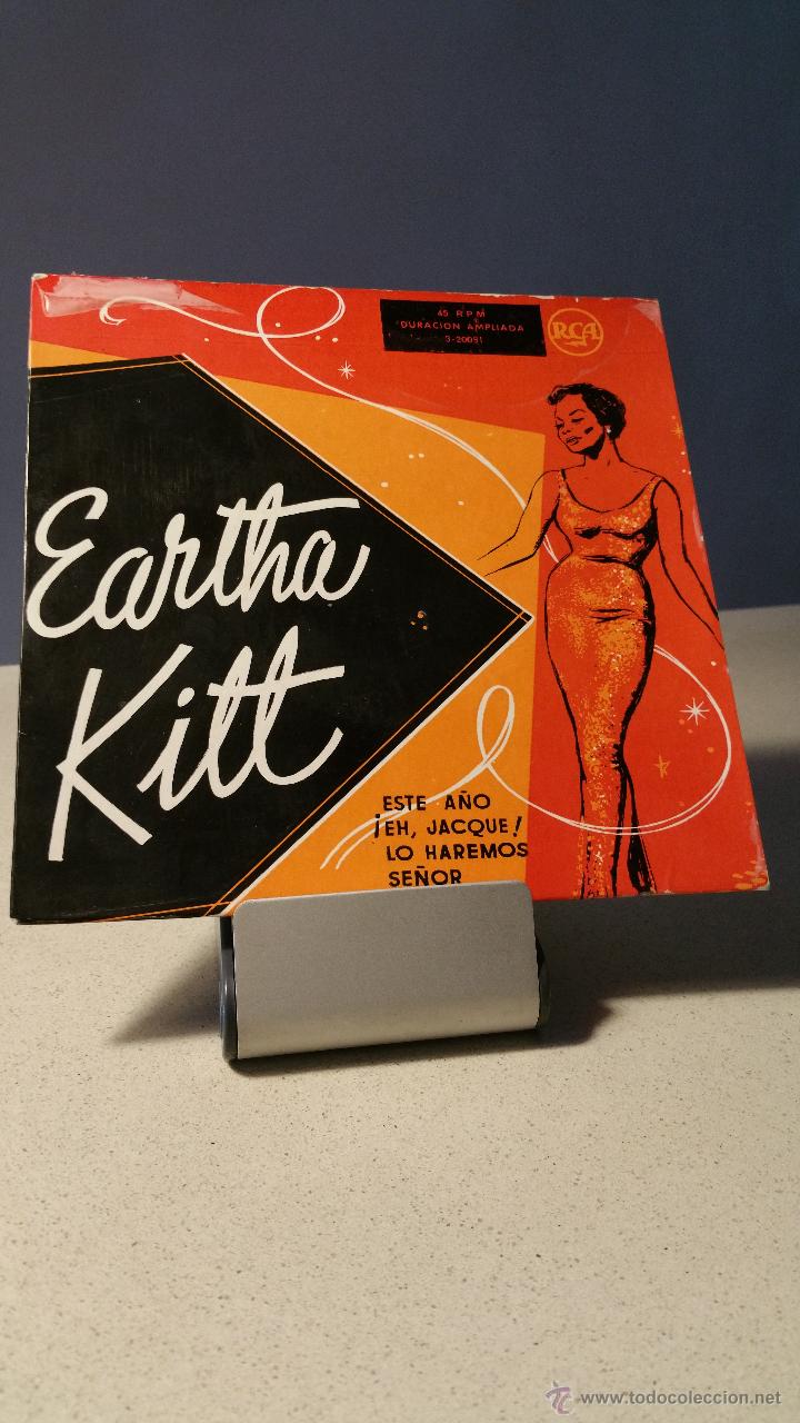 Discos de vinilo: EARTHA KITT ESTE A&Ntilde;O +3 EP - Foto 1
