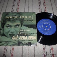 Discos de vinilo: JAQUELINE FRANÇOIS-QUÉ SERÁ SERÁ SERÁ. Lote 54831779